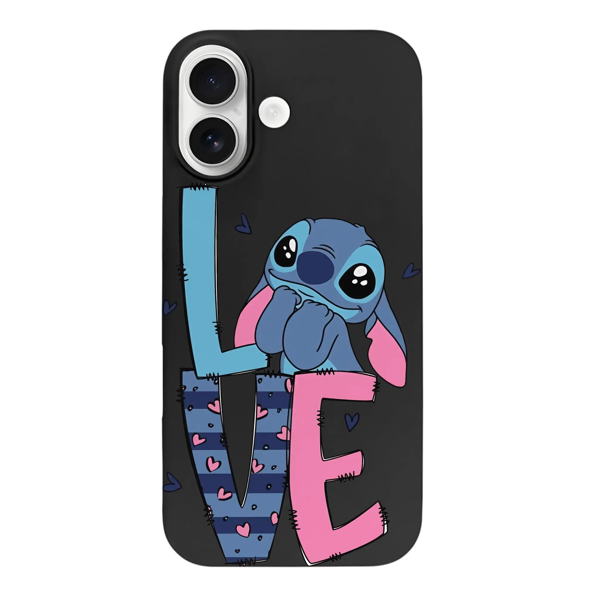 リロ＆スティッチ グッズ スティッチ - iPhone 17 シリーズ シリコンケース 薄型 耐衝撃 指紋防止 ソフトタッチカバー 精密フィット 傷防止 保護ケース iPhone 17/17 Air/17 Pro/17 Pro Max 対応